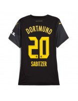 Ženske Nogometnih dresov Borussia Dortmund Marcel Sabitzer #20 Gostujoči 2024-25 Kratki rokavi